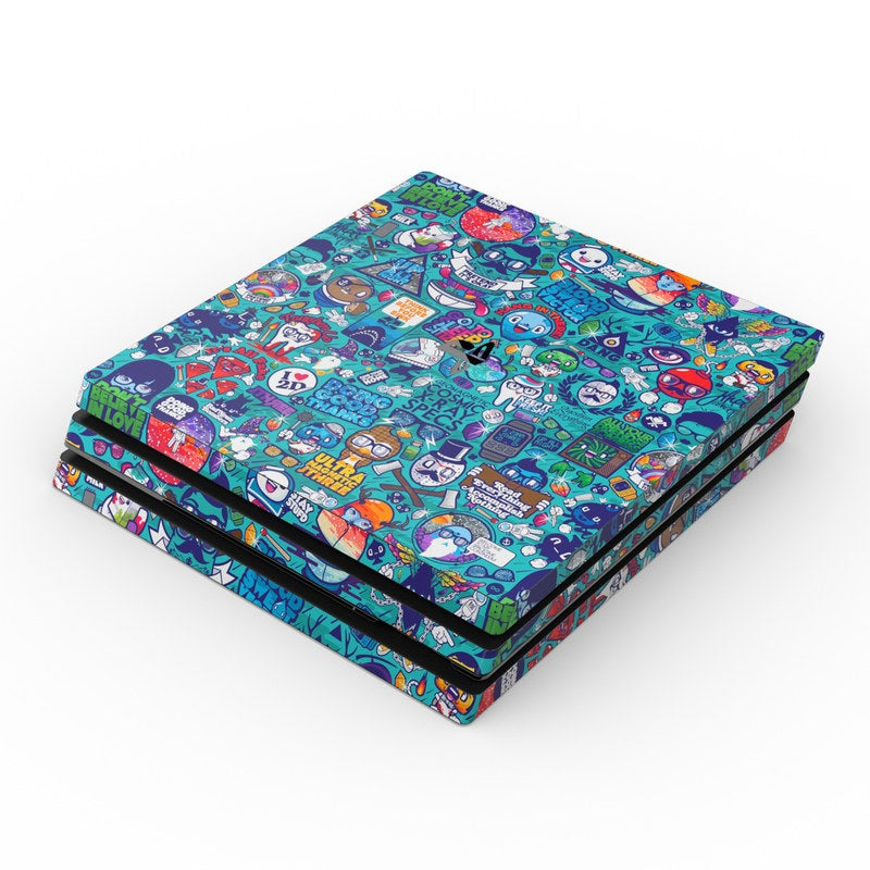 Cosmic Ray - Sony PS4 Pro Skin