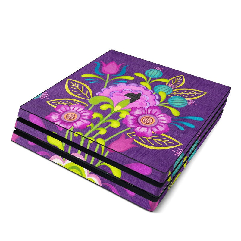 Floral Bouquet - Sony PS4 Pro Skin