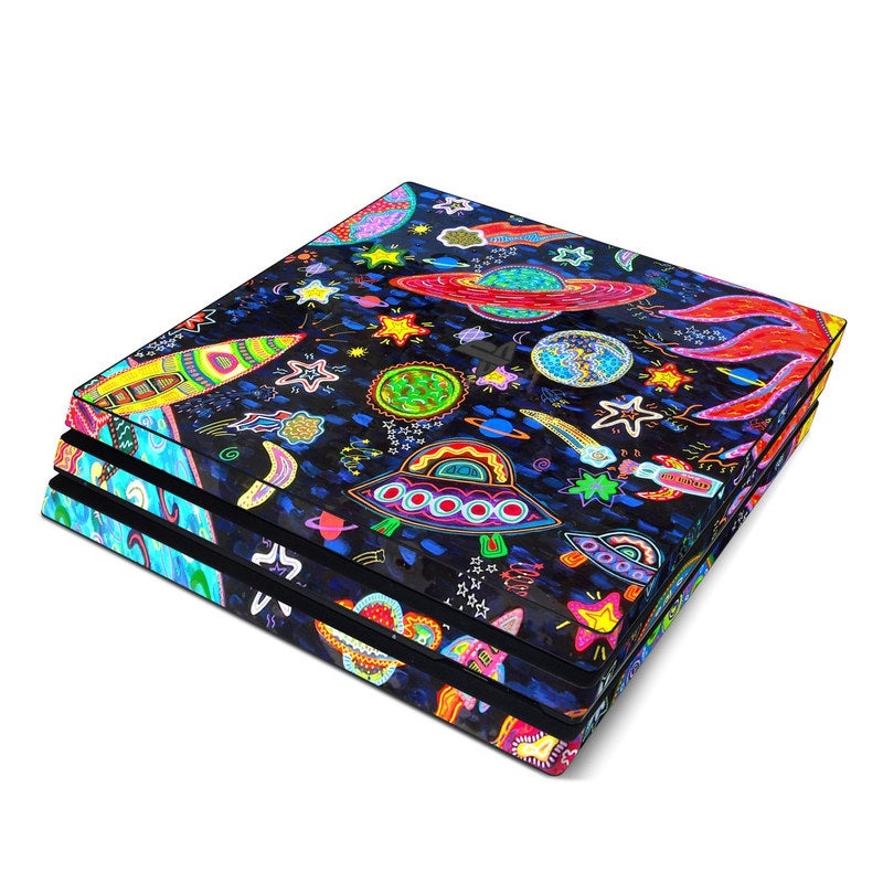 Out to Space - Sony PS4 Pro Skin