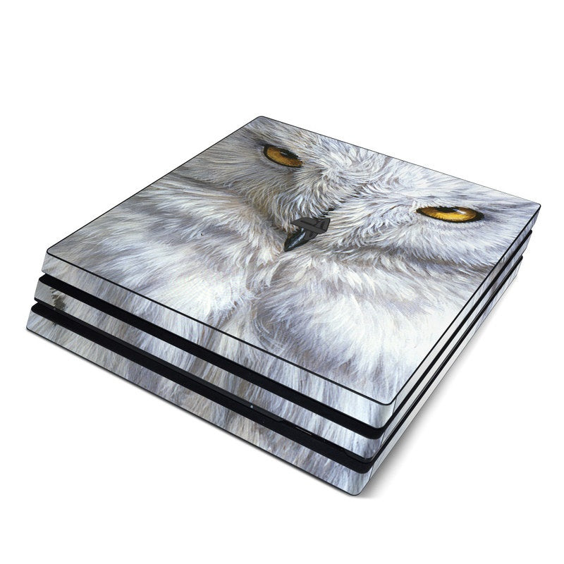 Snowy Owl - Sony PS4 Pro Skin