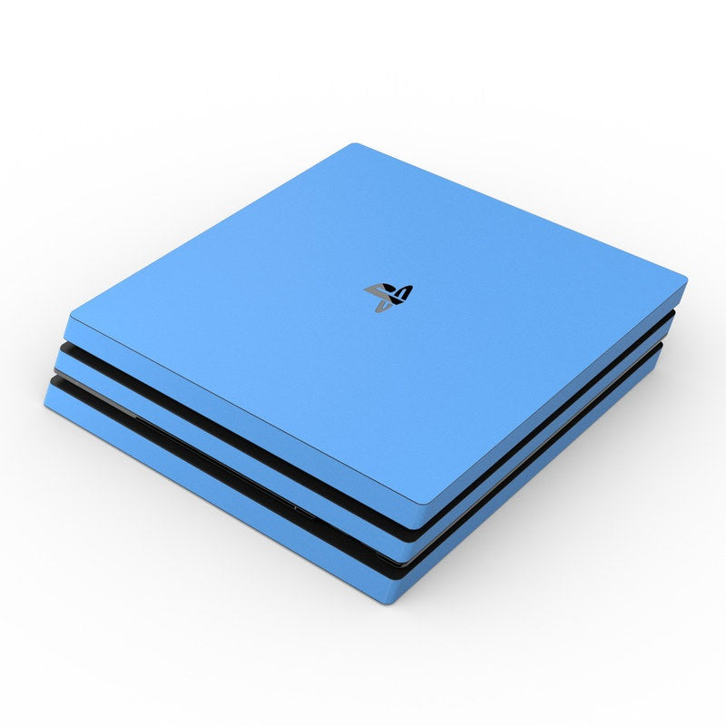 Solid State Blue - Sony PS4 Pro Skin