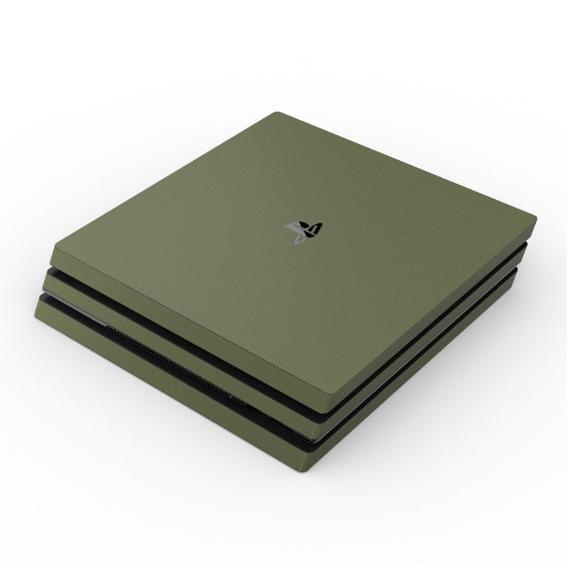 Solid State Olive Drab - Sony PS4 Pro Skin