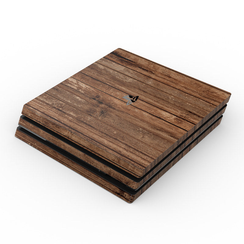 Stripped Wood - Sony PS4 Pro Skin