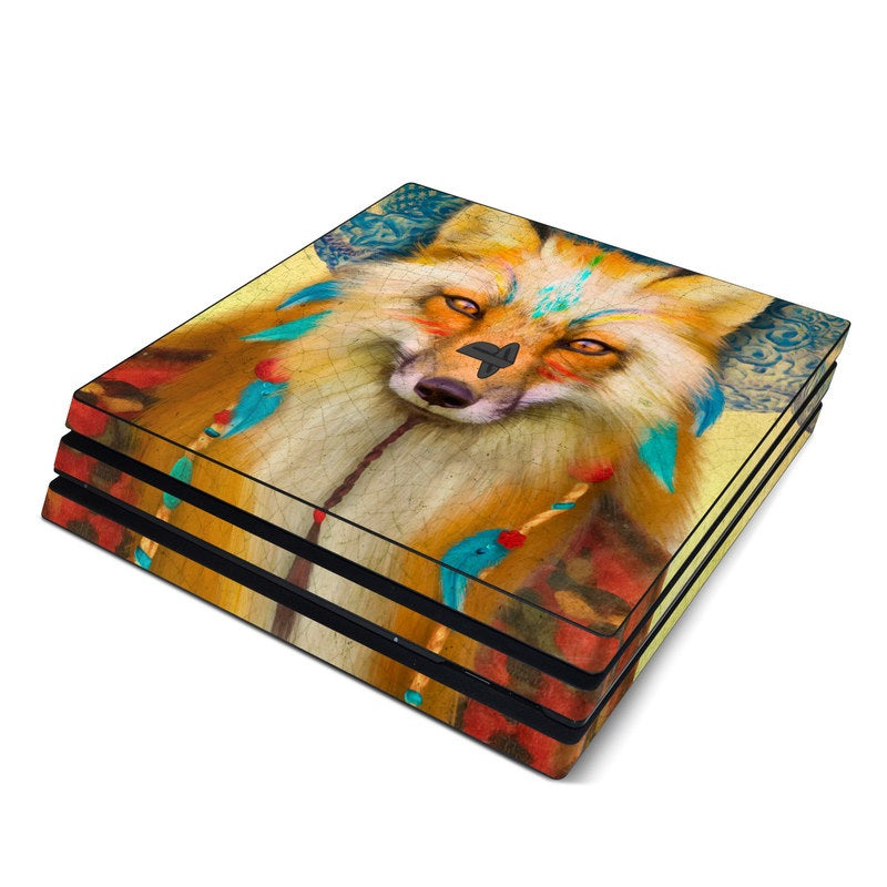 Wise Fox - Sony PS4 Pro Skin