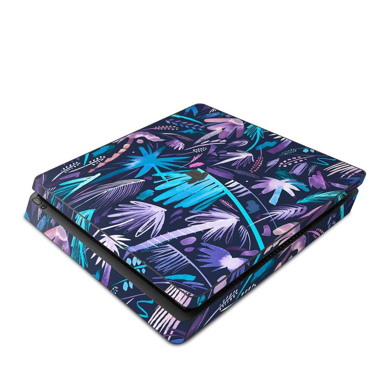 Brushstroke Palms - Sony PS4 Slim Skin