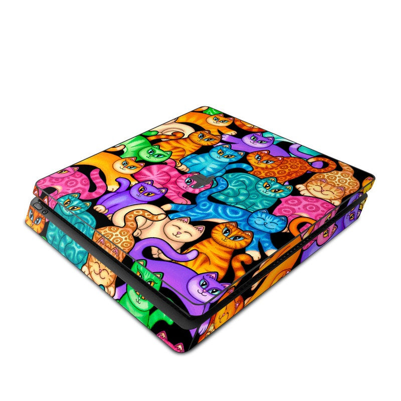 Colorful Kittens - Sony PS4 Slim Skin