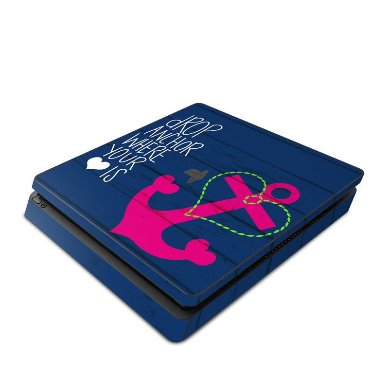 Drop Anchor - Sony PS4 Slim Skin