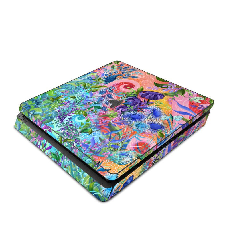 Fantasy Garden - Sony PS4 Slim Skin