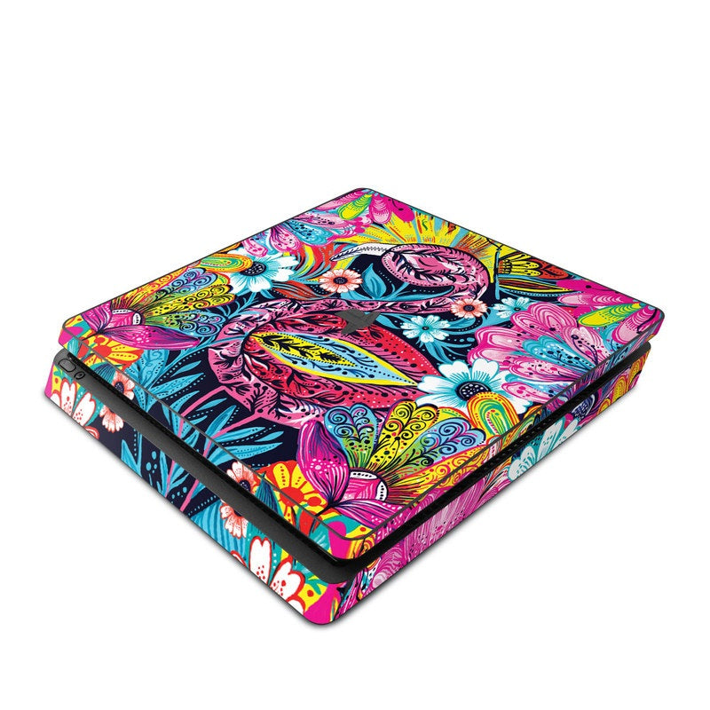 Flashy Flamingo - Sony PS4 Slim Skin