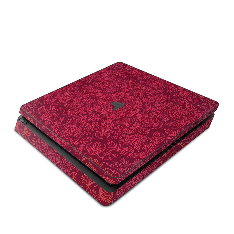 Floral Vortex - Sony PS4 Slim Skin