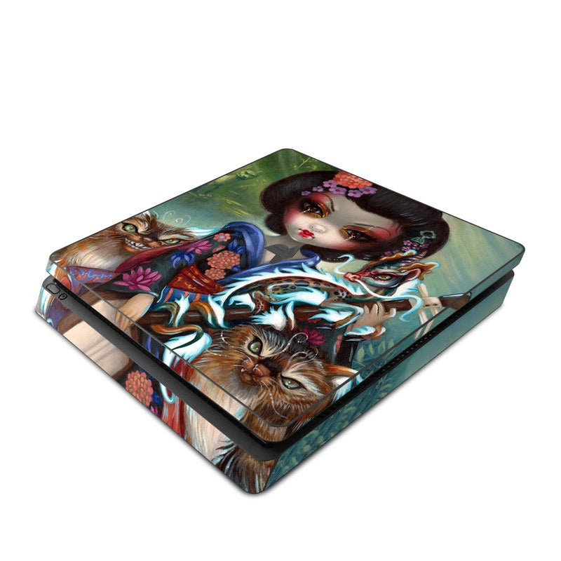 Kirin and Bakeneko - Sony PS4 Slim Skin