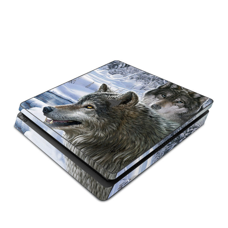 Snow Wolves - Sony PS4 Slim Skin