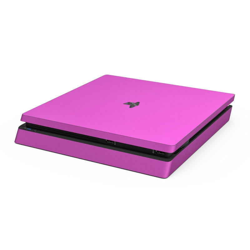 Solid State Vibrant Pink - Sony PS4 Slim Skin