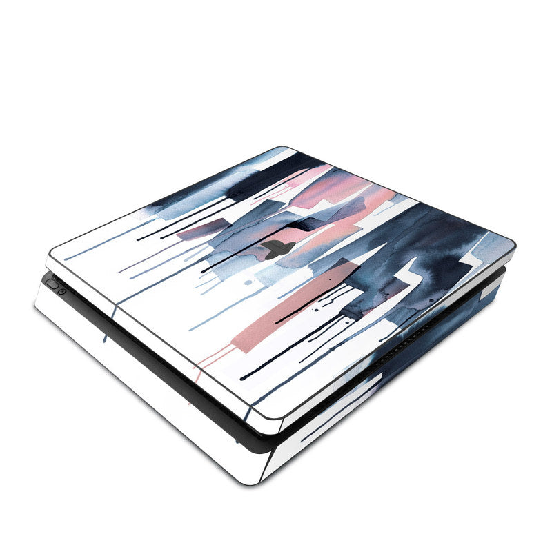 Watery Stripes - Sony PS4 Slim Skin