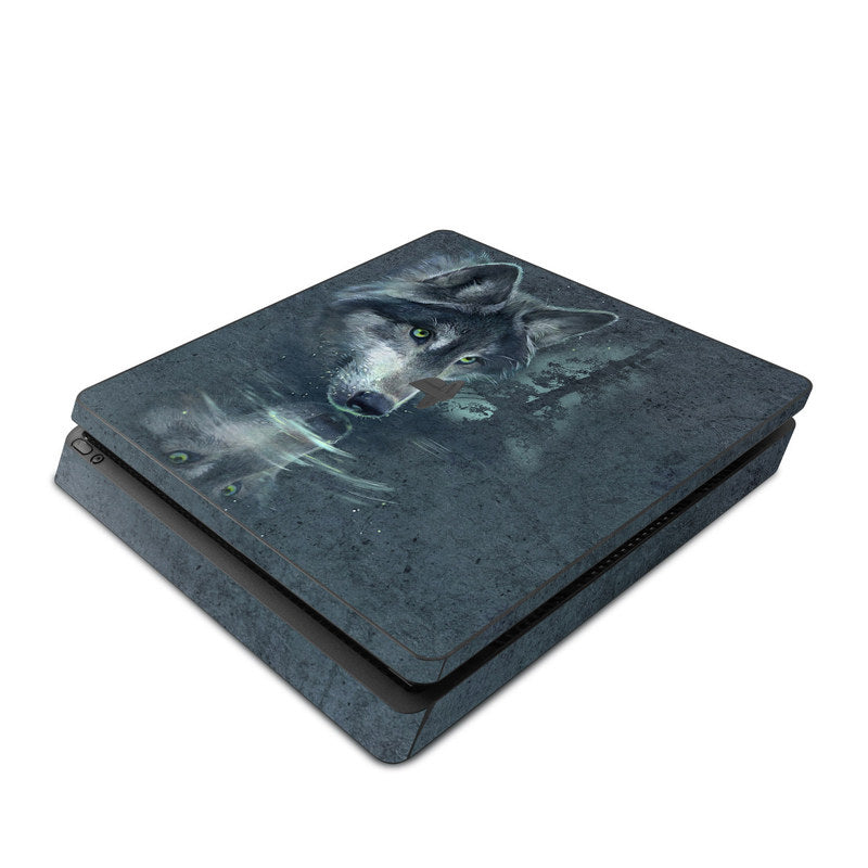 Wolf Reflection - Sony PS4 Slim Skin