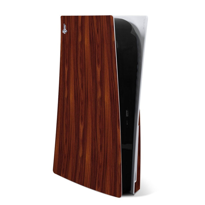 Dark Rosewood - Sony PS5 Skin