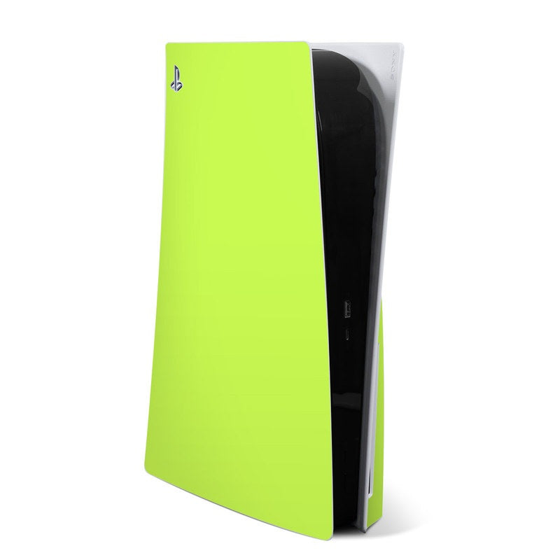 Solid State Lime - Sony PS5 Skin