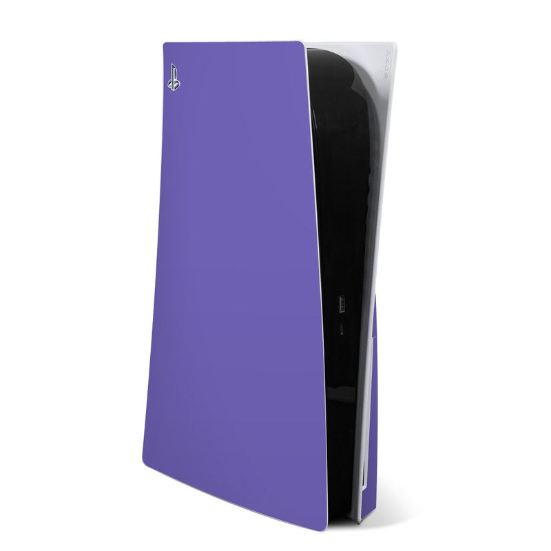 Solid State Purple - Sony PS5 Skin