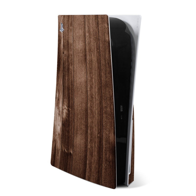 Stained Wood - Sony PS5 Skin