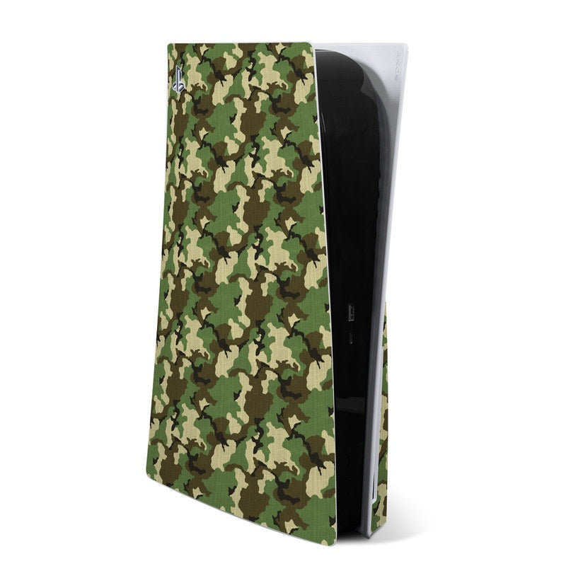 Woodland Camo - Sony PS5 Skin