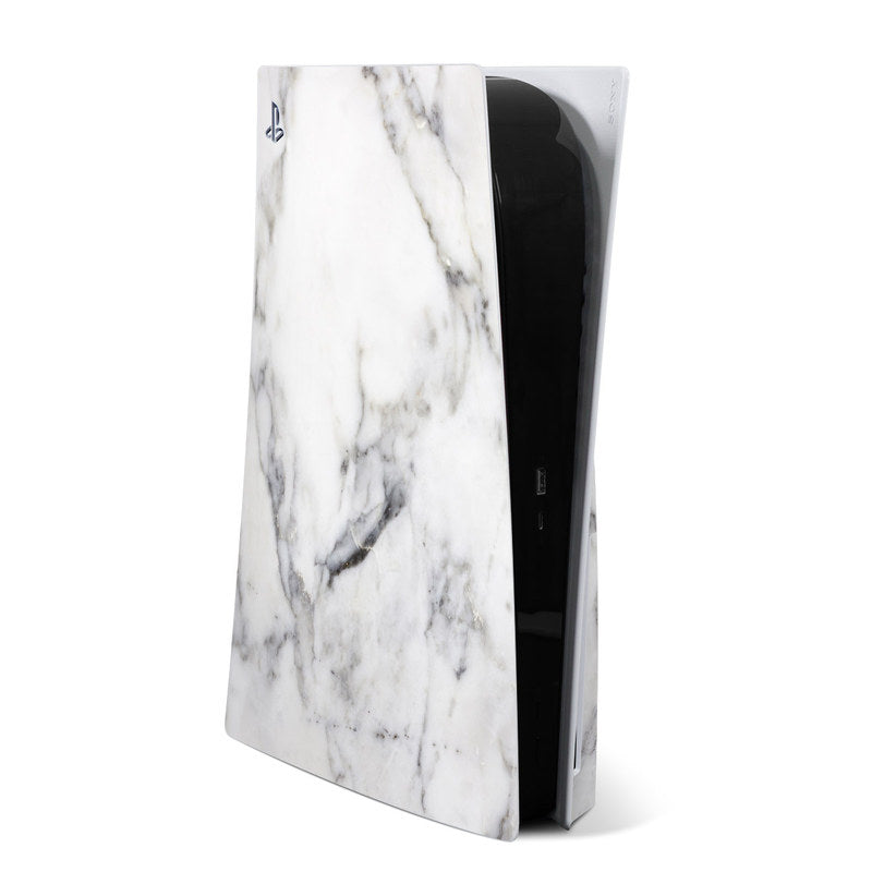 White Marble - Sony PS5 Skin