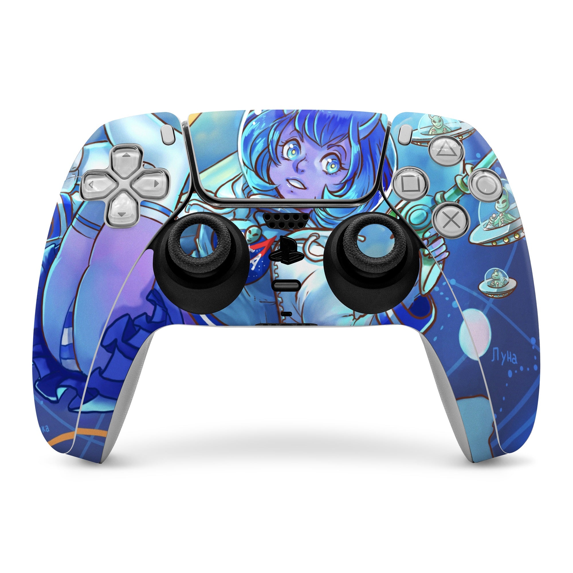 We Come in Peace - Sony PS5 Controller Skin