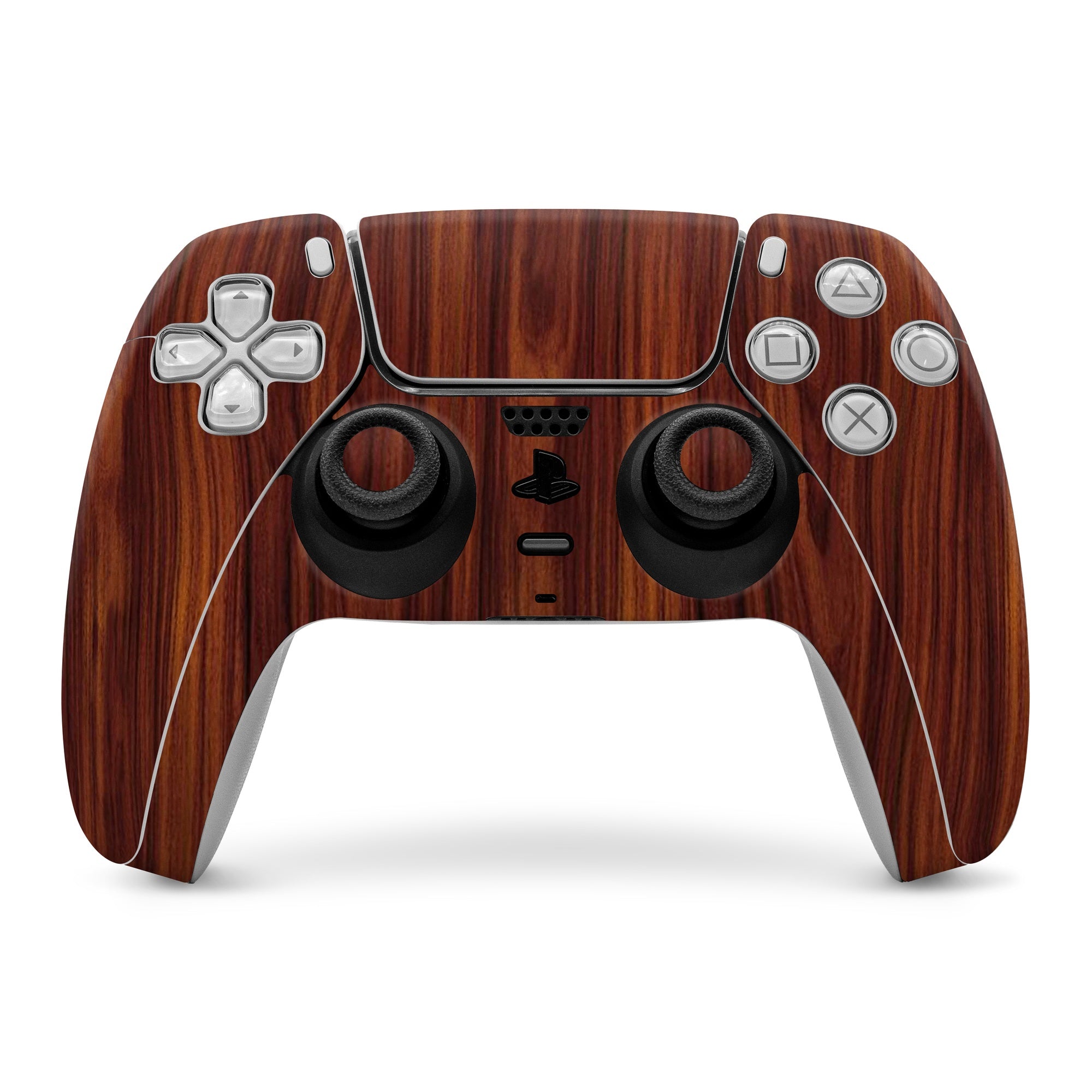 Dark Rosewood - Sony PS5 Controller Skin