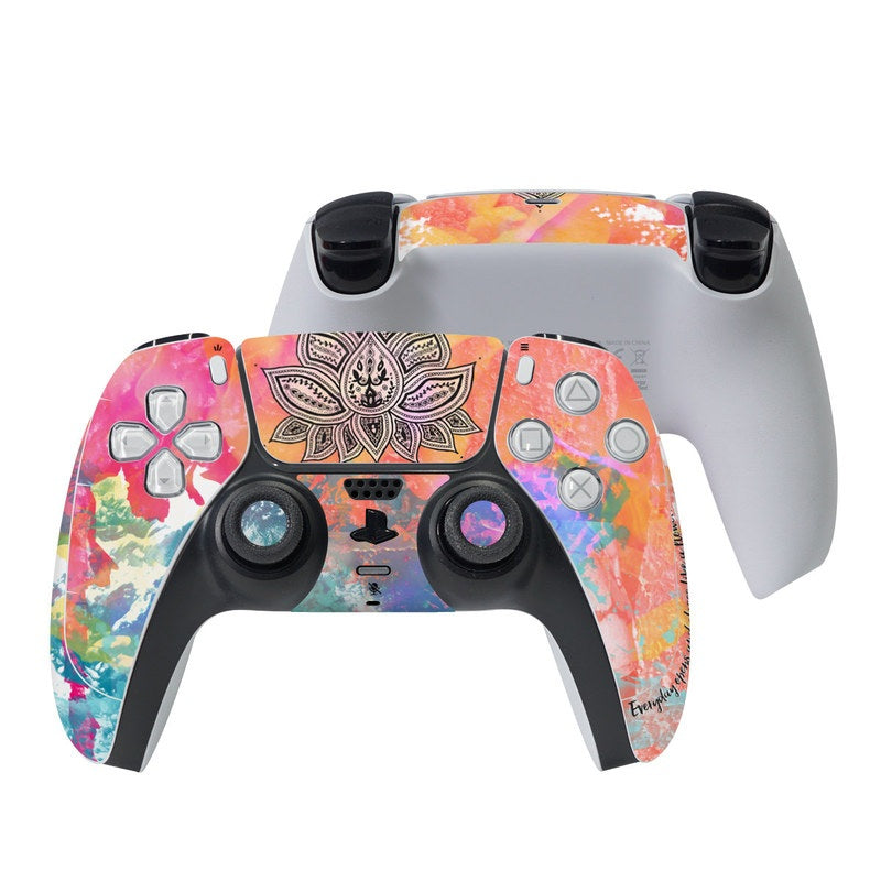 Happy Lotus - Sony PS5 Controller Skin