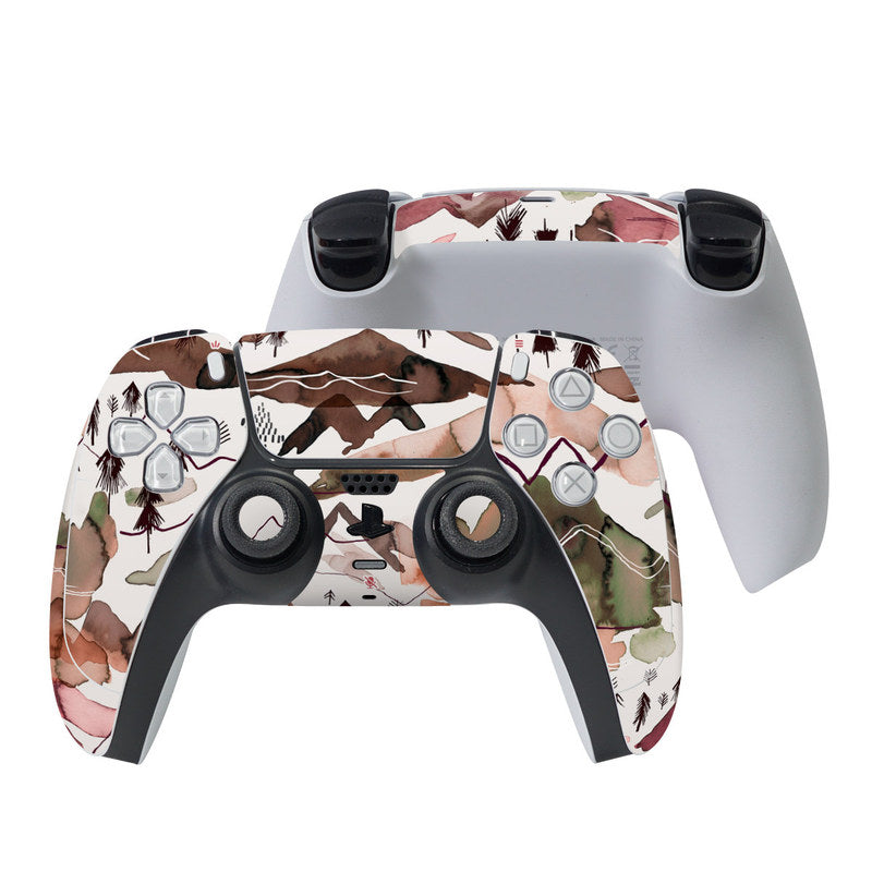 Red Mountains - Sony PS5 Controller Skin