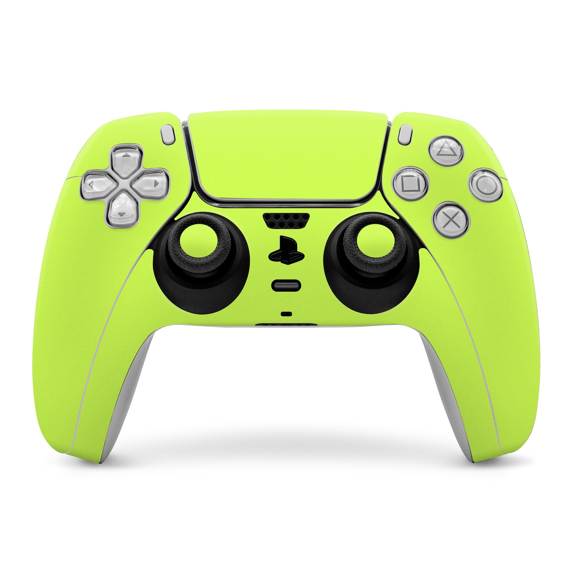 Solid State Lime - Sony PS5 Controller Skin