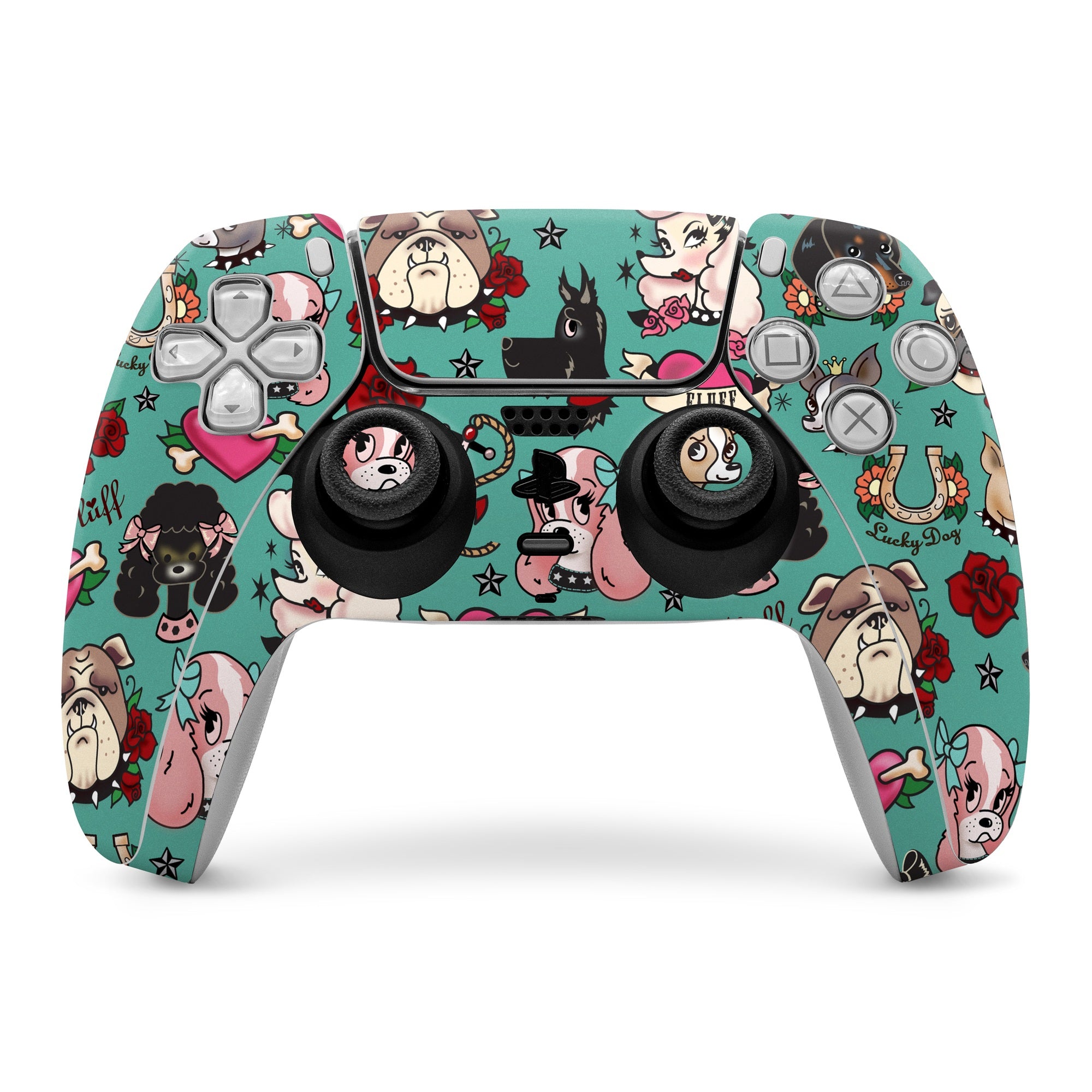 Tattoo Dogs - Sony PS5 Controller Skin