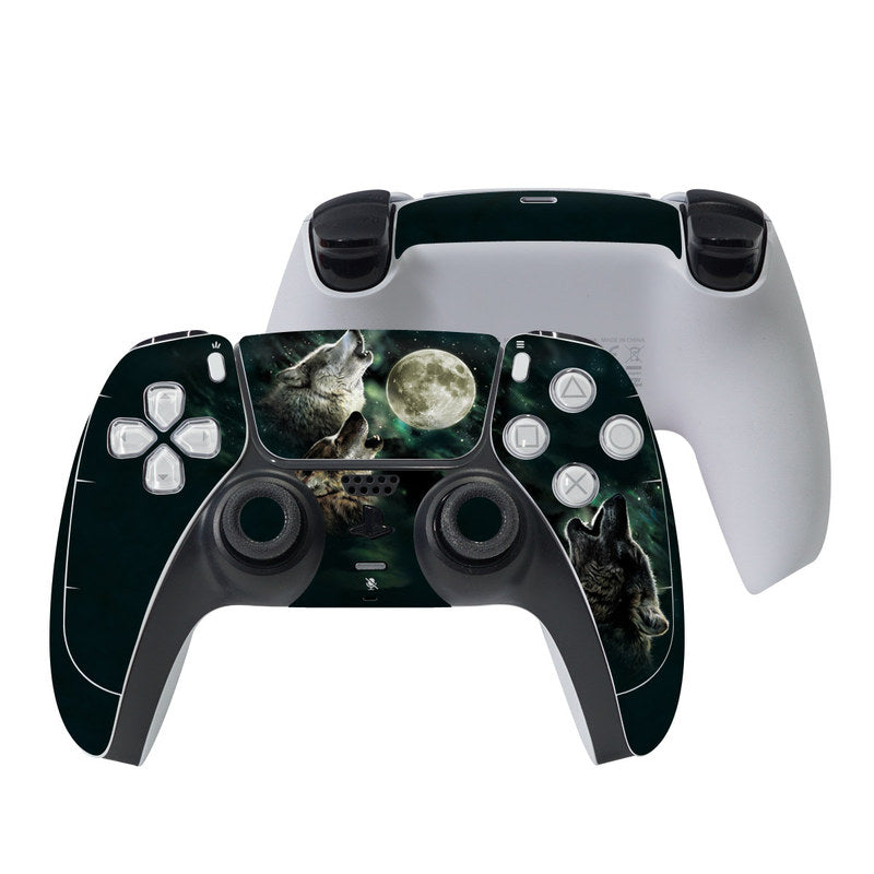 Three Wolf Moon - Sony PS5 Controller Skin