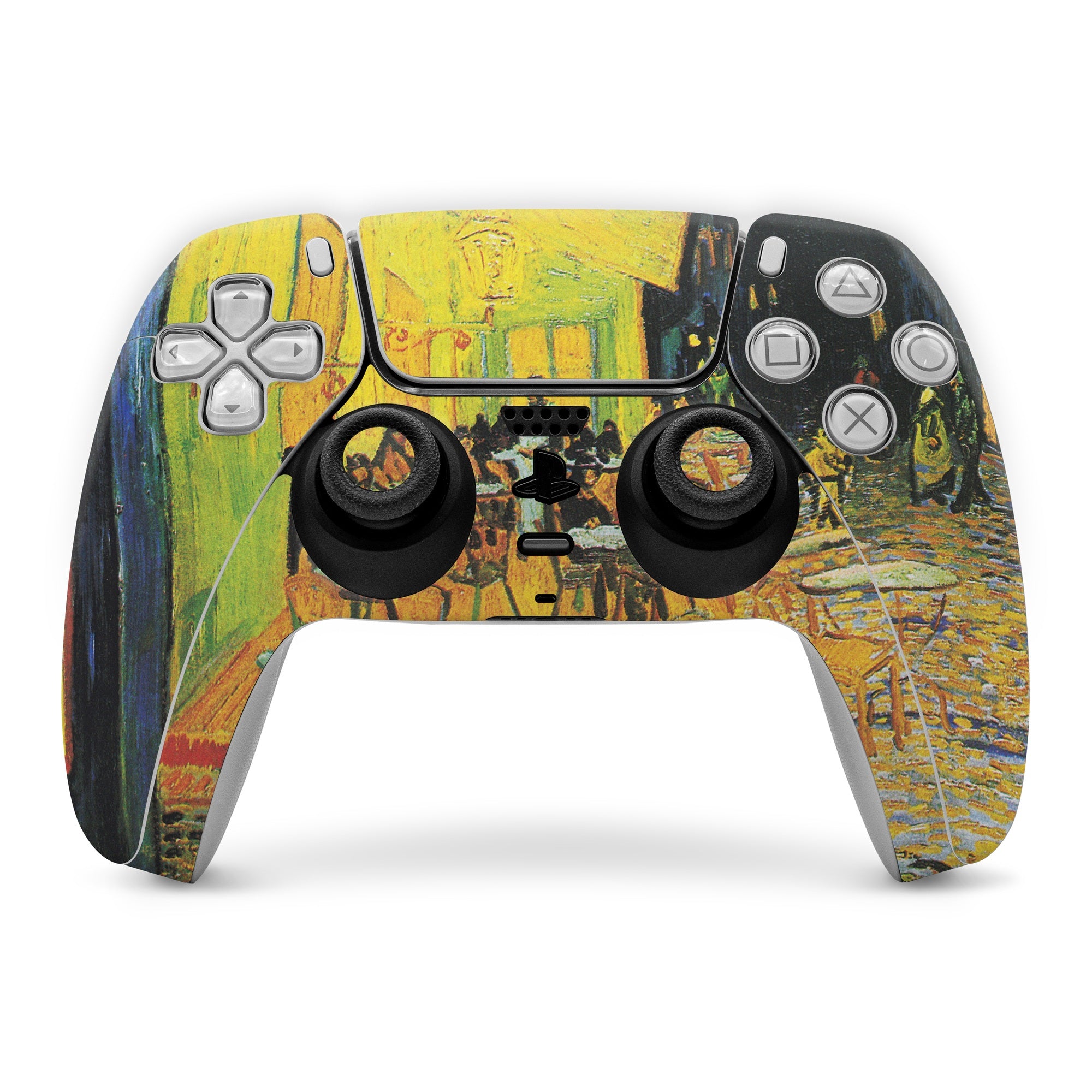 Cafe Terrace At Night - Sony PS5 Controller Skin