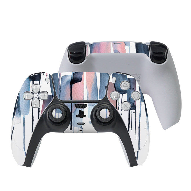 Watery Stripes - Sony PS5 Controller Skin