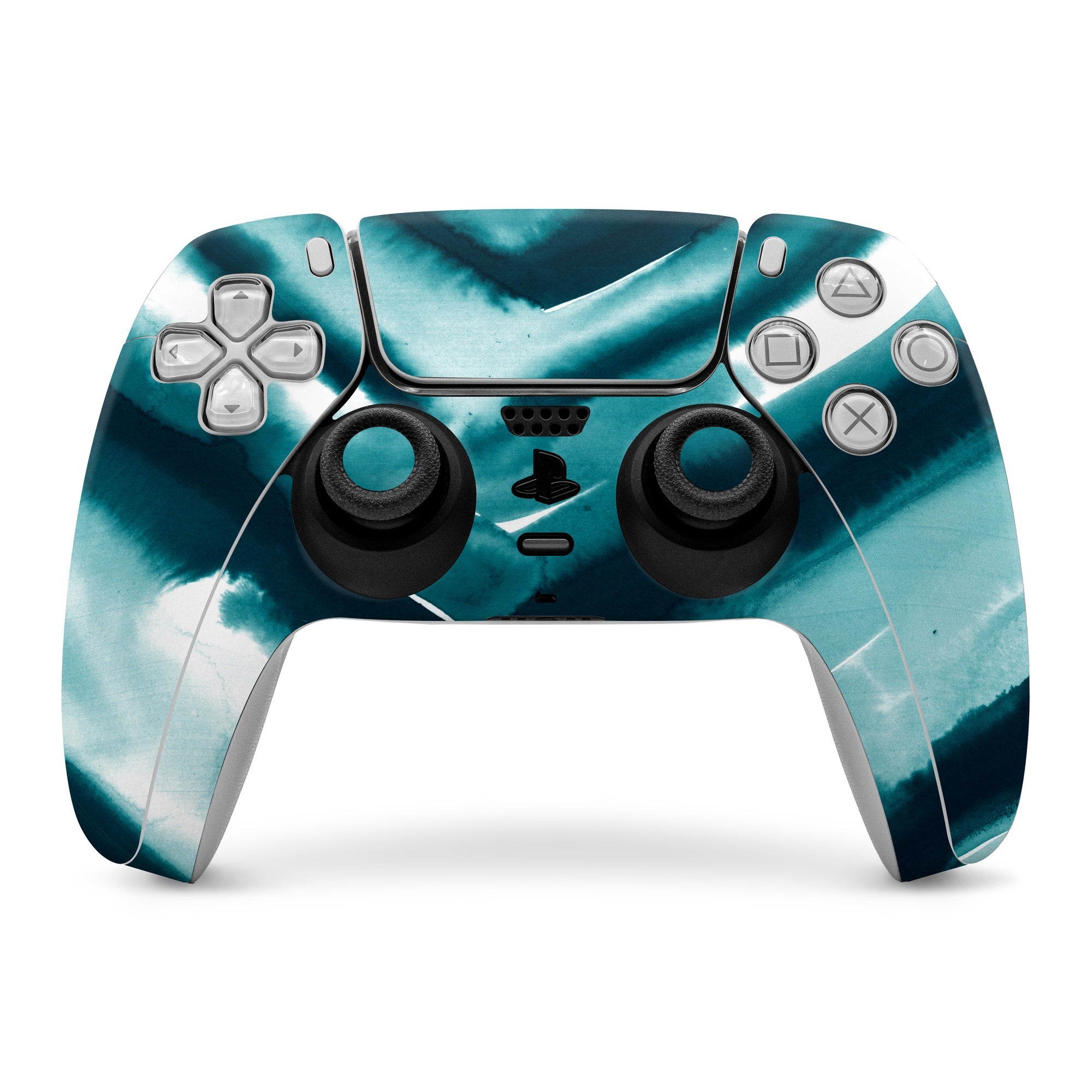 Watercolor Chevron - Sony PS5 Controller Skin