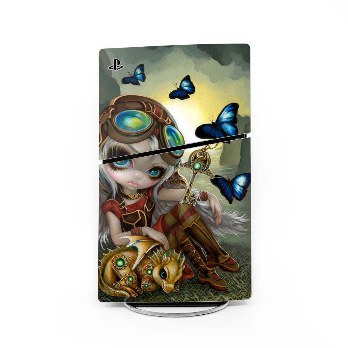 Clockwork Dragonling - Sony PS5 Slim Skin