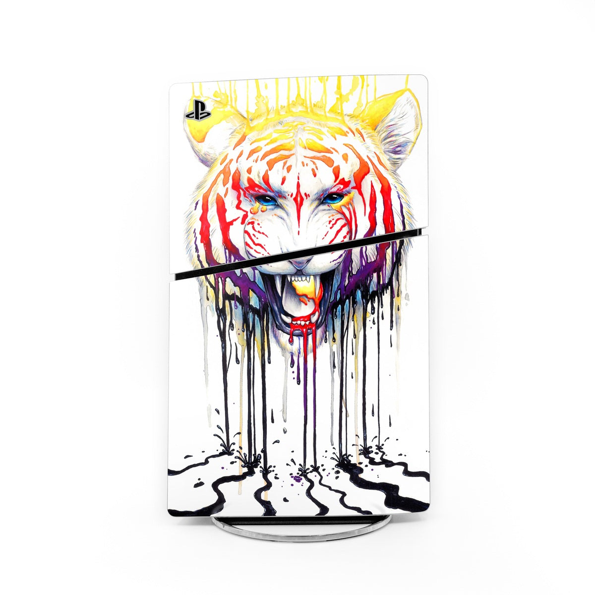 Fading Tiger - Sony PS5 Slim Skin