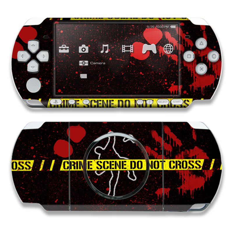 Crime Scene - Sony PSP 3000 Skin