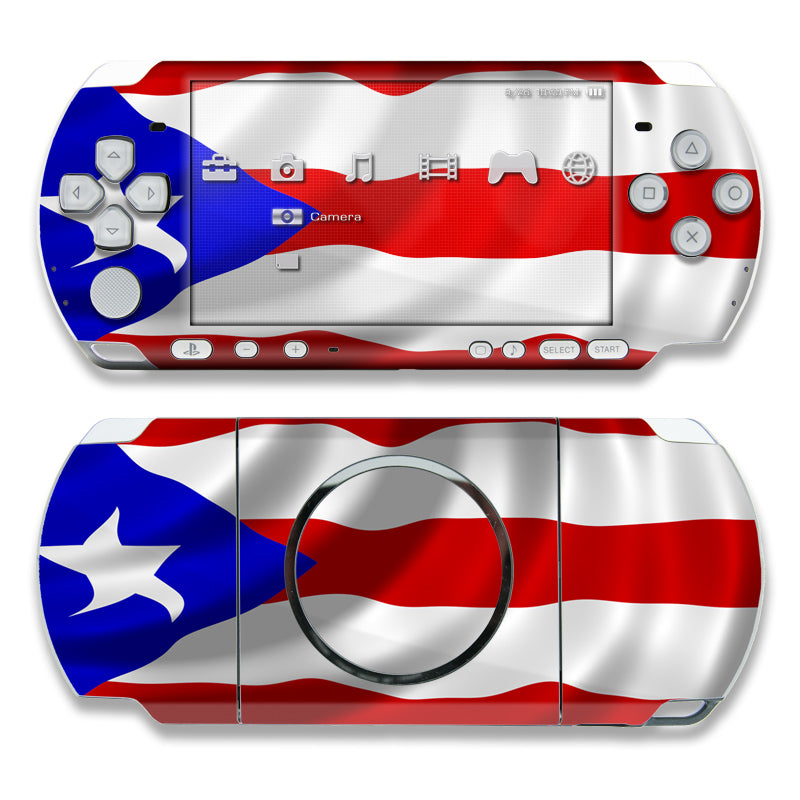 Puerto Rican Flag - Sony PSP 3000 Skin