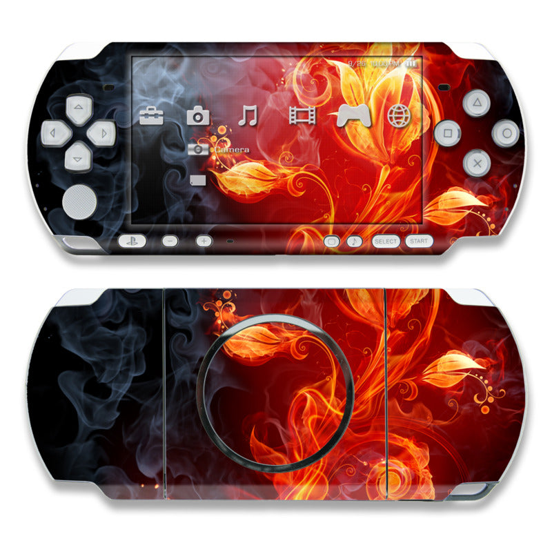 Flower Of Fire - Sony PSP 3000 Skin