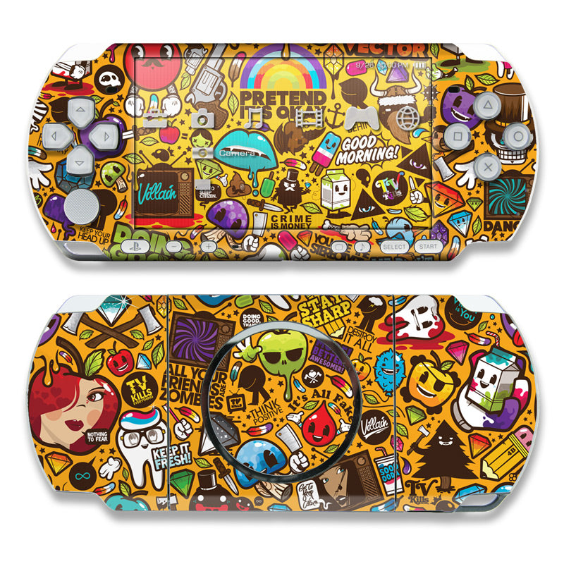 Psychedelic - Sony PSP 3000 Skin