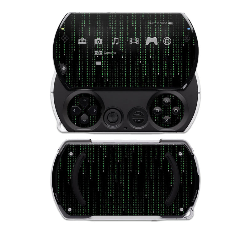 Matrix Style Code - Sony PSP Go Skin