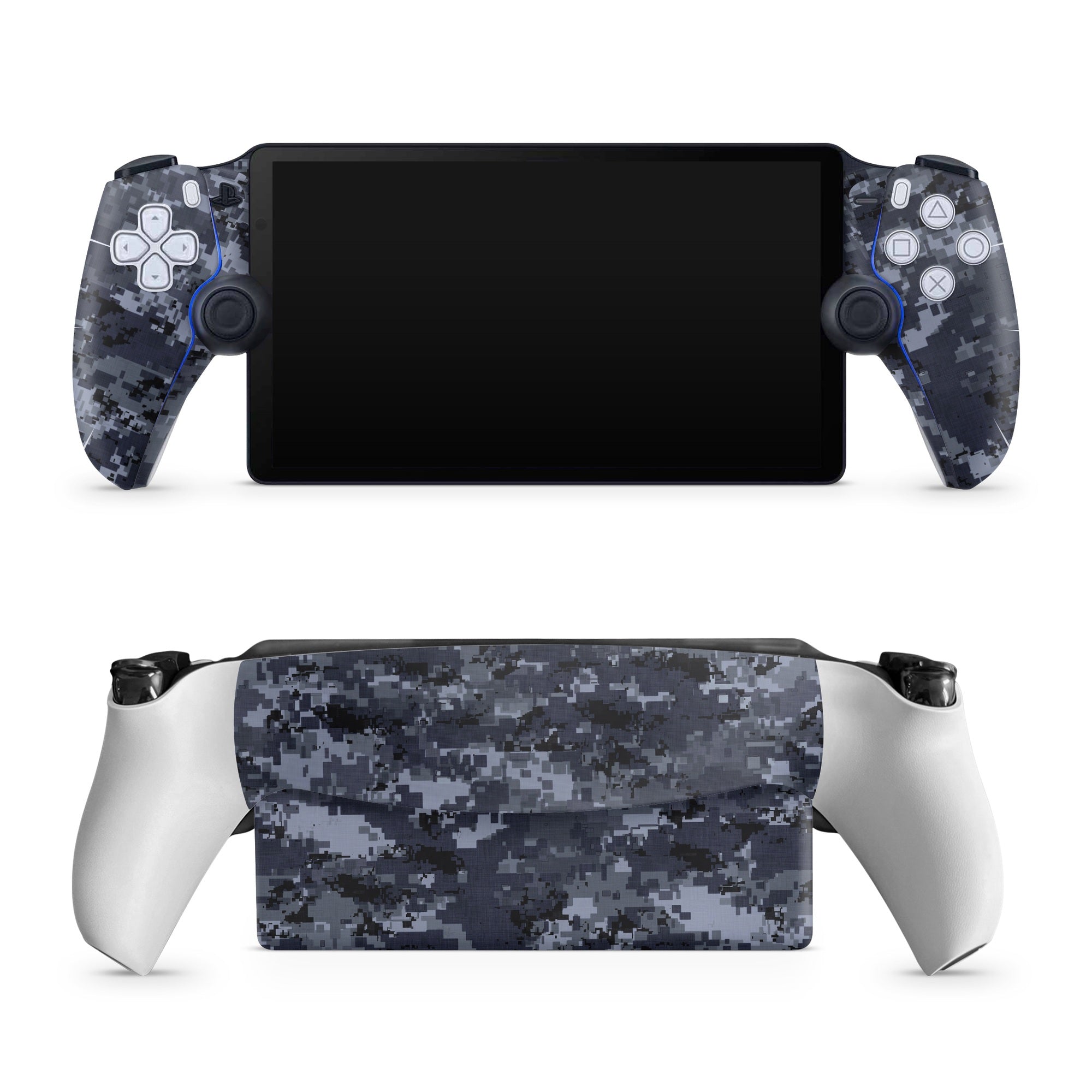 Digital Navy Camo - Sony PlayStation Portal Skin