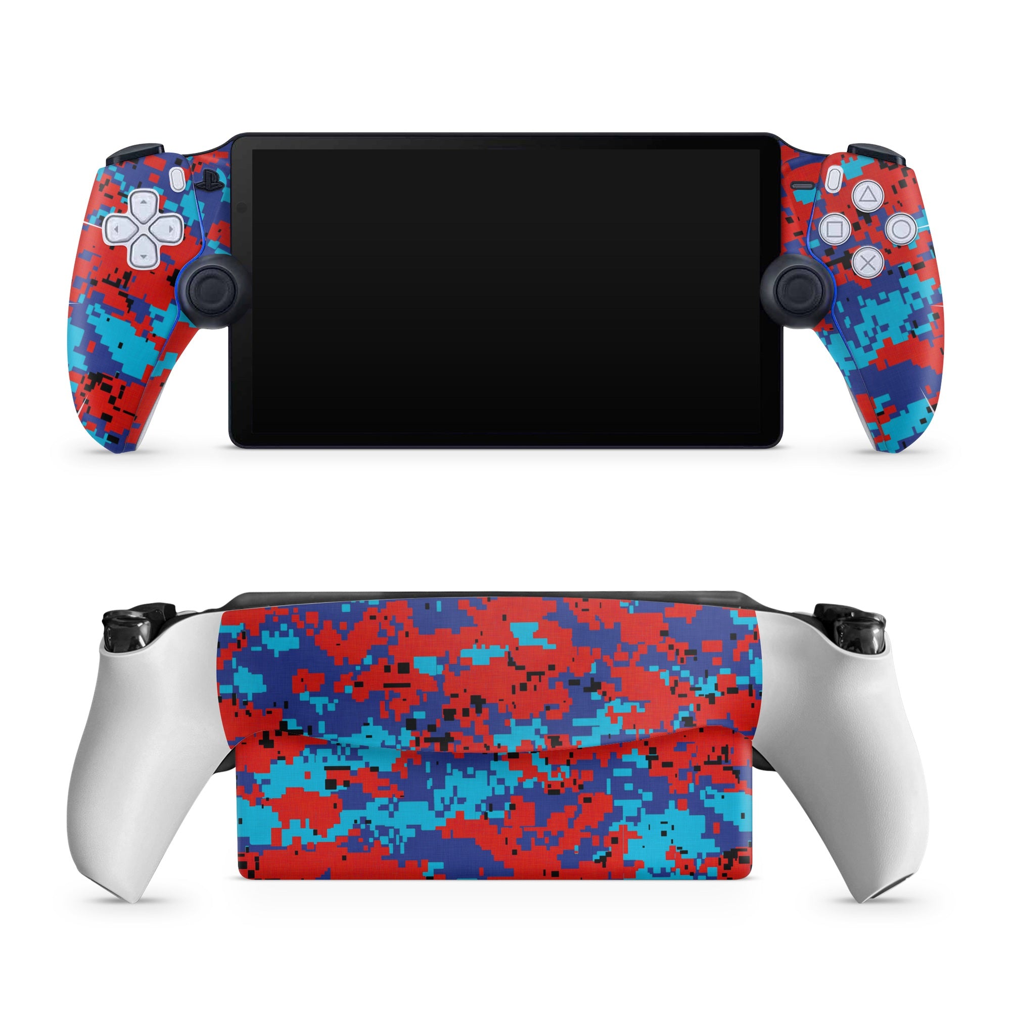 Digital Patriot Camo - Sony PlayStation Portal Skin