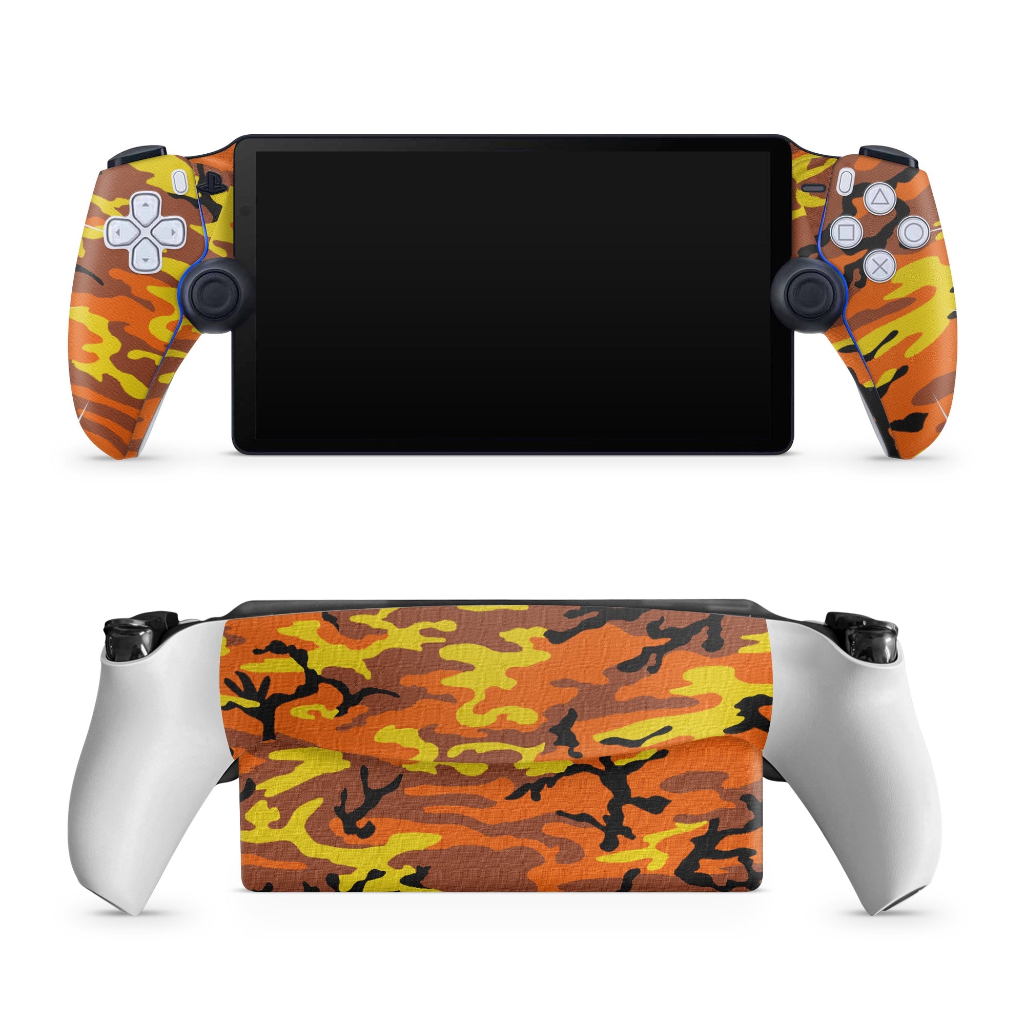 Orange Camo - Sony PlayStation Portal Skin