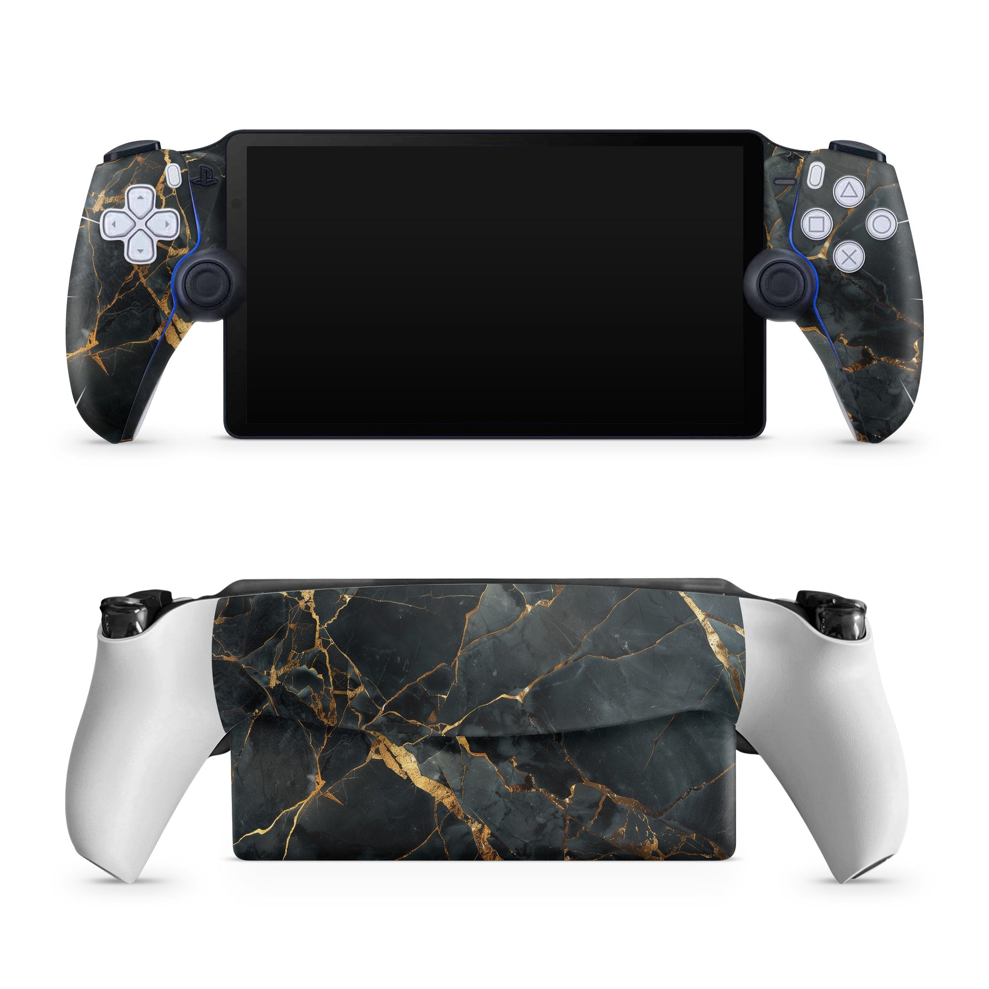 Repaired Black Marble - Sony PlayStation Portal Skin