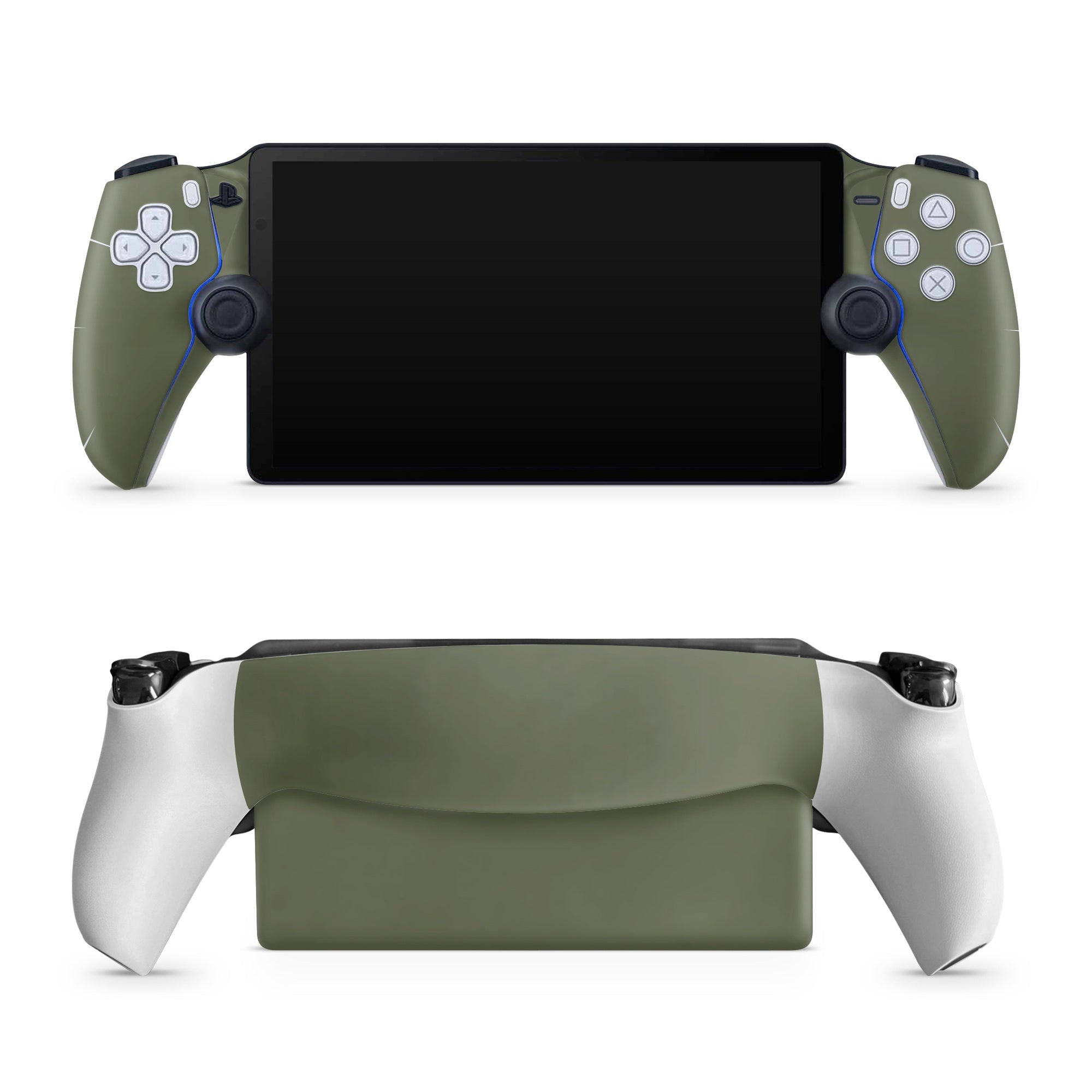 Solid State Olive Drab - Sony PlayStation Portal Skin