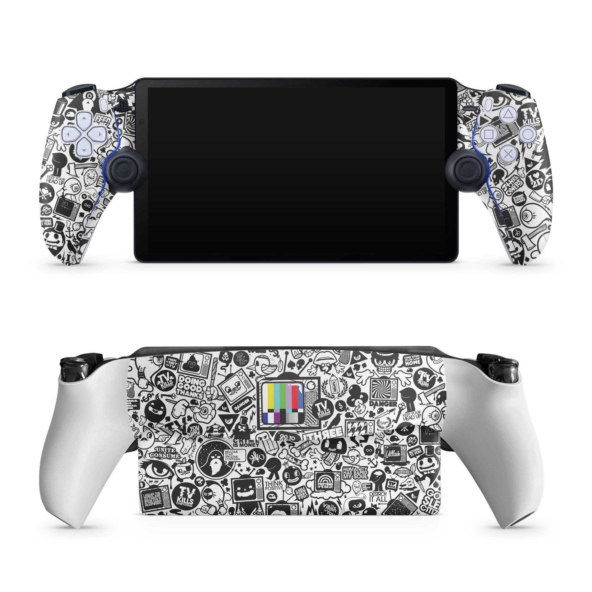 TV Kills Everything - Sony PlayStation Portal Skin