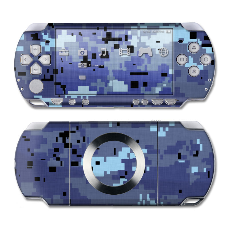 Digital Sky Camo - Sony PSP Slim Skin