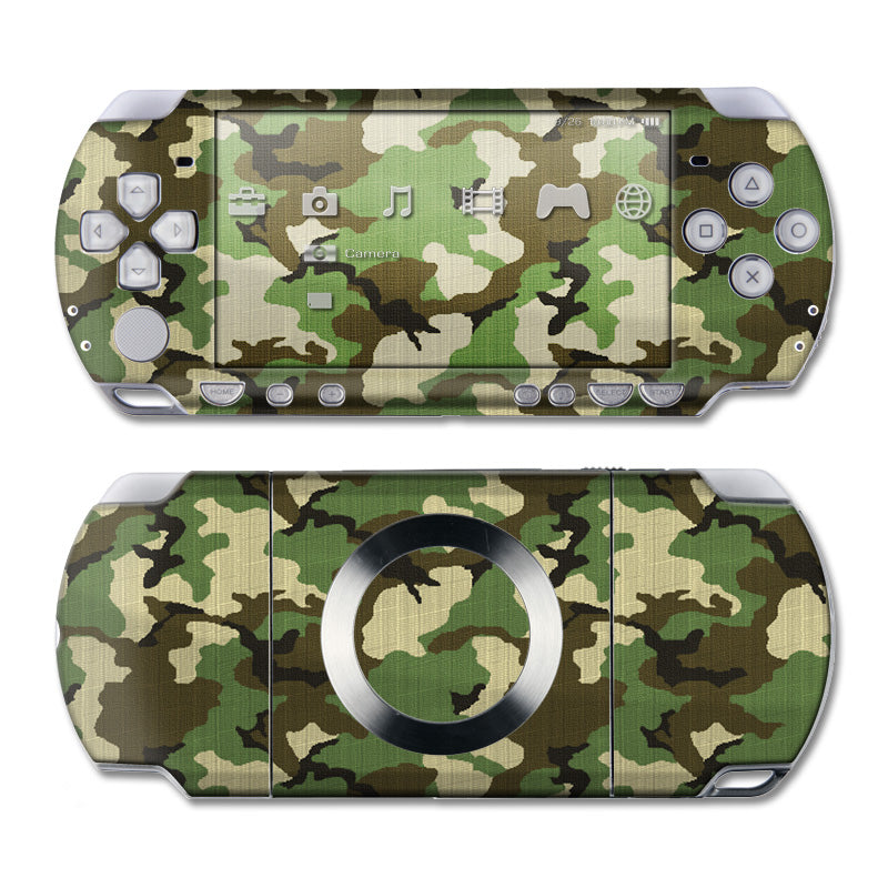 Woodland Camo - Sony PSP Slim Skin